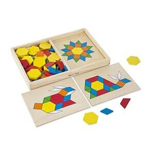 Melissa & Doug Pattern Blocks and Boards  3-6 Years - NWT